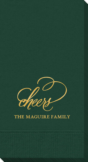 Refined Cheers Guest Towels